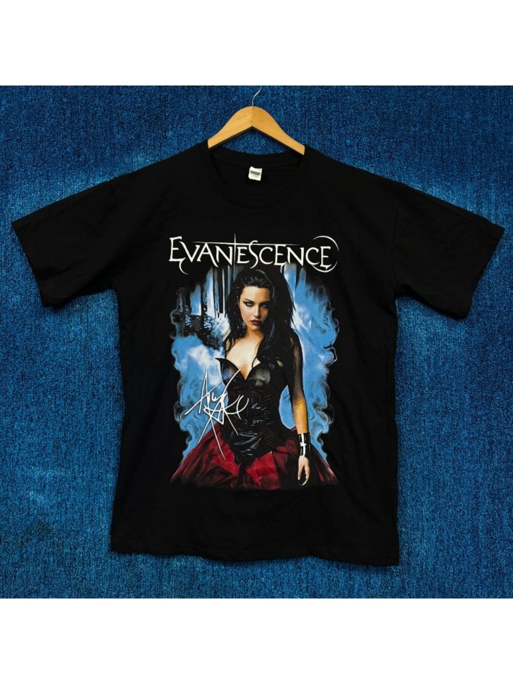 Evanescence Amy Lee Fallen Album Art Inustrial Rock Tee XL